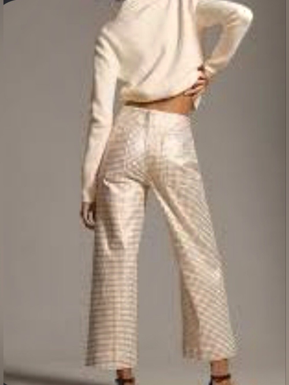 NWOT🚨 Maeve Colette High-Rise Wide-Leg Cropped Jeans - Picture 2 of 12